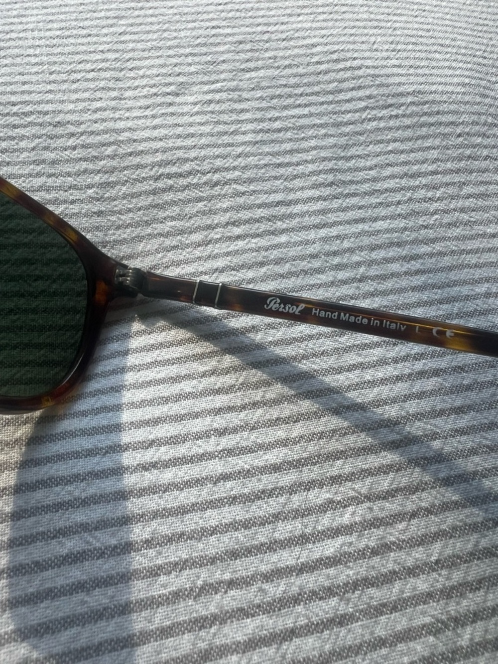 Persol 649 Tortoise Sunglasses PO0649 140 3N Hand Made in Italy + Case - Picture 5 of 10